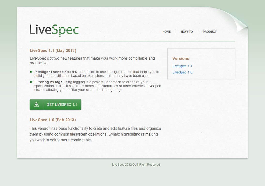 LiveSpec